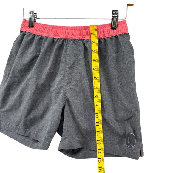 Chubbies Two Tones Hybrid Gym Swim Shorts Mens Grey Pink Drawstring 5.5" Size S - Picture 11 of 11